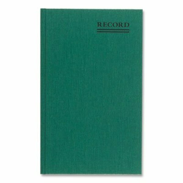 Rediform Office Product Nat'lBrand, Emerald Series Account Book, Green Cover, 150 Pages, 12 1/4 X 7 1/4 56111